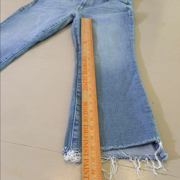 Mother Lil The Insider Crop Step Fray Size 26 Petite Limited Addition